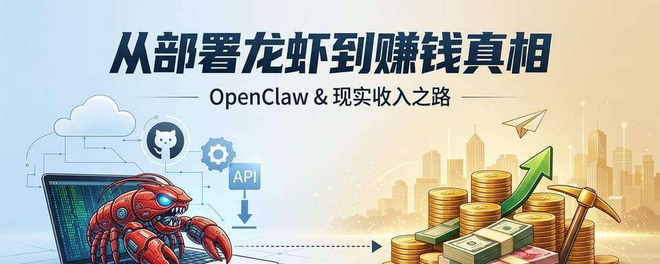 如何用龙虾赚到第一个100万｜人人都在养龙虾，但赚钱的真的是养虾人吗？